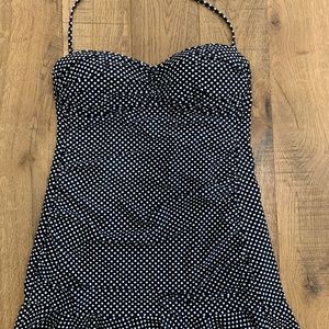 a.n.a. Retro polka dot swimsuit